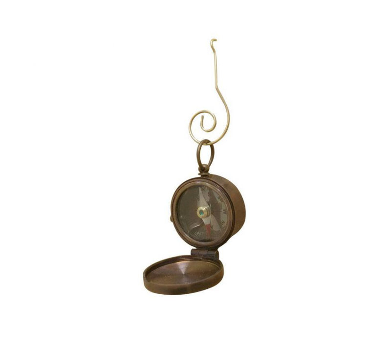 4'' Metal Holiday Shaped Ornament