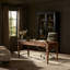 Galvin Solid Wood Writing Desk