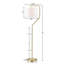 Lampe sur pied en métal Rouleau-91074771