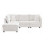 Canapé modulaire moderne avec assise profonde 89 * 79 "-1770529594