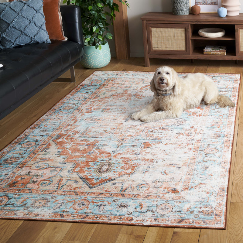 Pembleton Machine Washable Performance Oriental Rug, Rectangle 5' x 8'