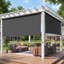  Store à enroulement extérieur sans cordon, store de patio sans assemblage avec tissu 420 g / m² amélioré pour un blocage des rayons UV de 95%, stores résistants aux intempéries pour une utilisation intérieure et extérieure-1165508757-1172548474