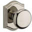 Round Single Dummy Door Knob with Traditional Arch Rose-22037157