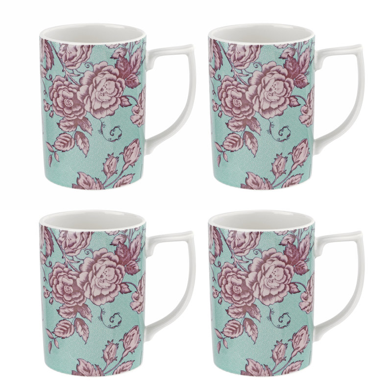 Kingsley Mugs, Teal