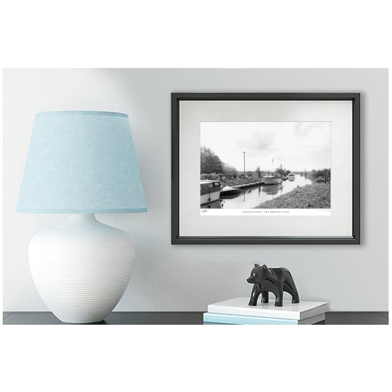 Somerleyton, The Broads C1960 by Francis Frith - Single Picture Frame Print, 28cm H x 36cm W x 2.3cm D