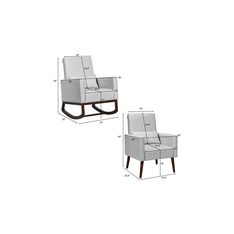 Chaise berçante Jakerah