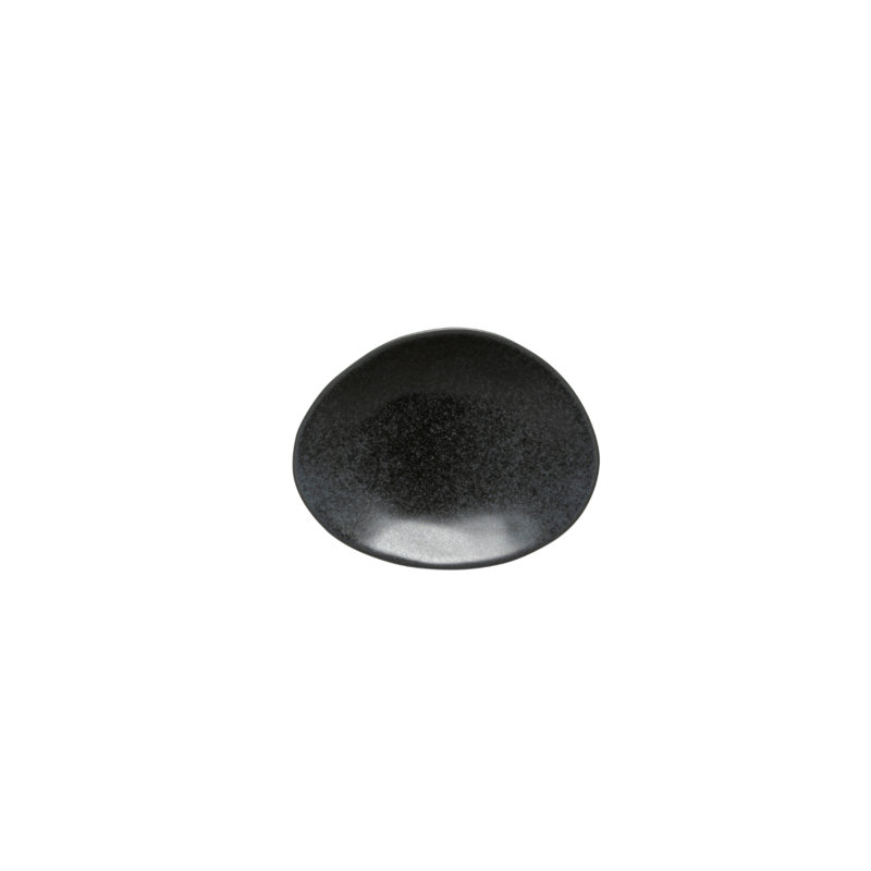 Oval Appetizer Plate Livia, Matte Black