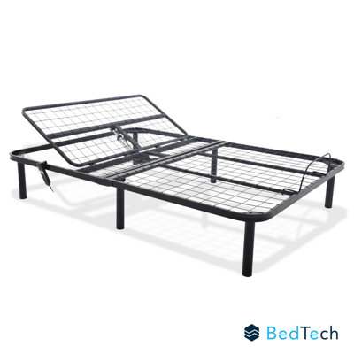 Adjustable Bed Base With Head Position Adjustment