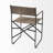 Sambac 18'' H Metal Folding Arm Chair-1456553689