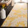 Tapis floral en laine / viscose touffeté à la main Soho