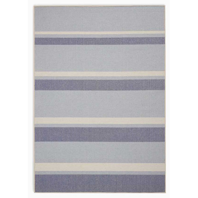 Striped Indoor Rug, Rectangle 4' x 6'