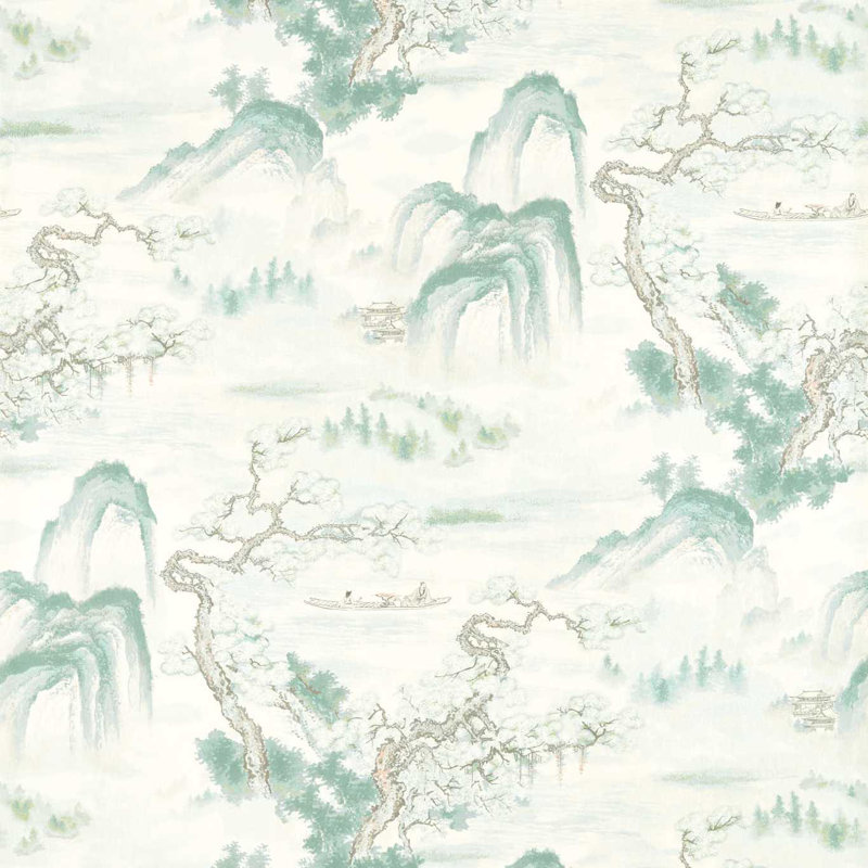 Floating Mountains Wallpaper, Mineral