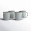 Ensemble de 4 tasses à café en grès 13 oz Leny-1158381967