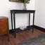 Console de salon en bois noir-133034723