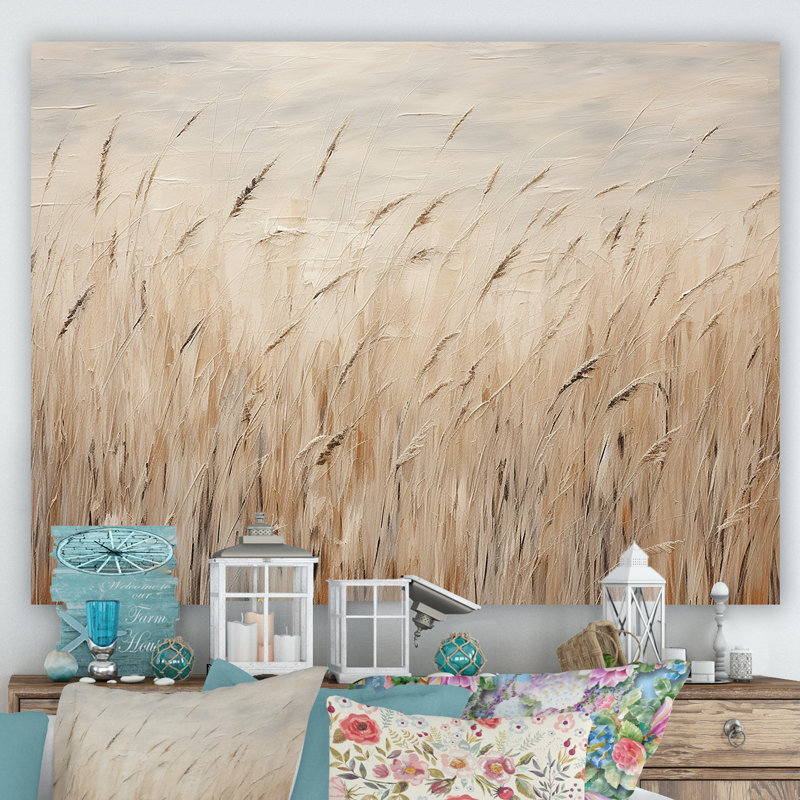 Prairies majestueuses prairies V, H 34 po x l 44 po x P 1,5 po, Toile tendue