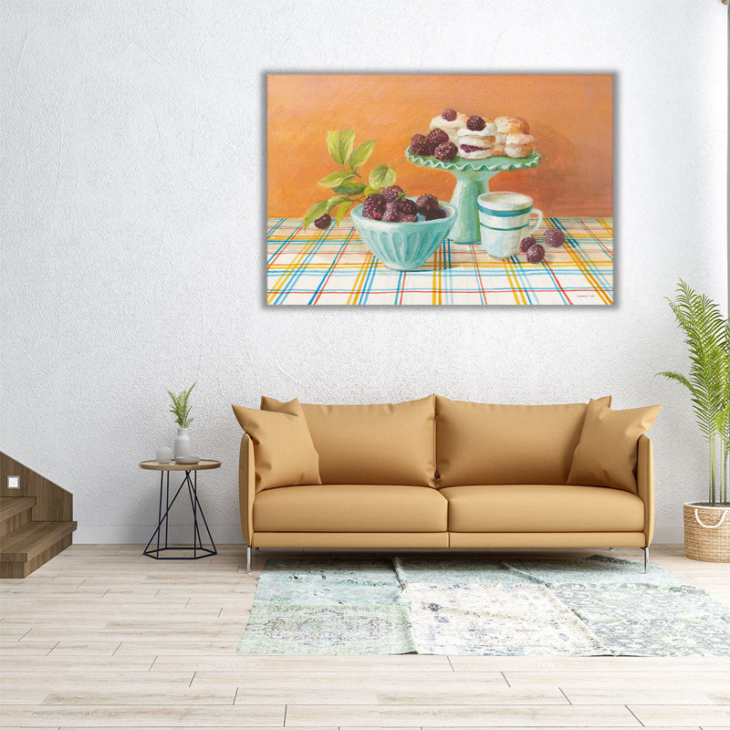 Retro Kitchen II - reproduction d'art sur toile, H 40 po x l 60 po