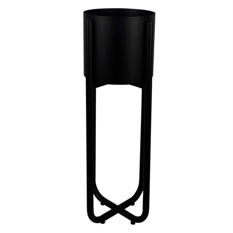 Metal Cachepot, Black