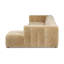 Curteria Upholstered Genuine Fur L-Shaped Sofa & Chaise-817314997-817314998