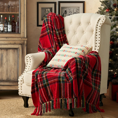 Soft Chenille Throw Blanket