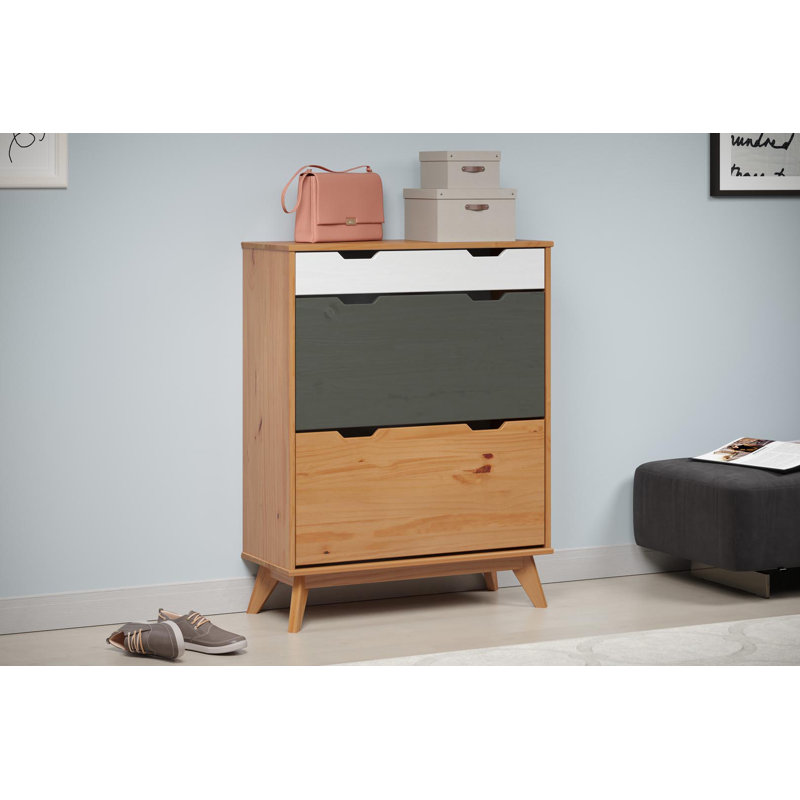 Brilon 12 Pair Shoe Storage Cabinet