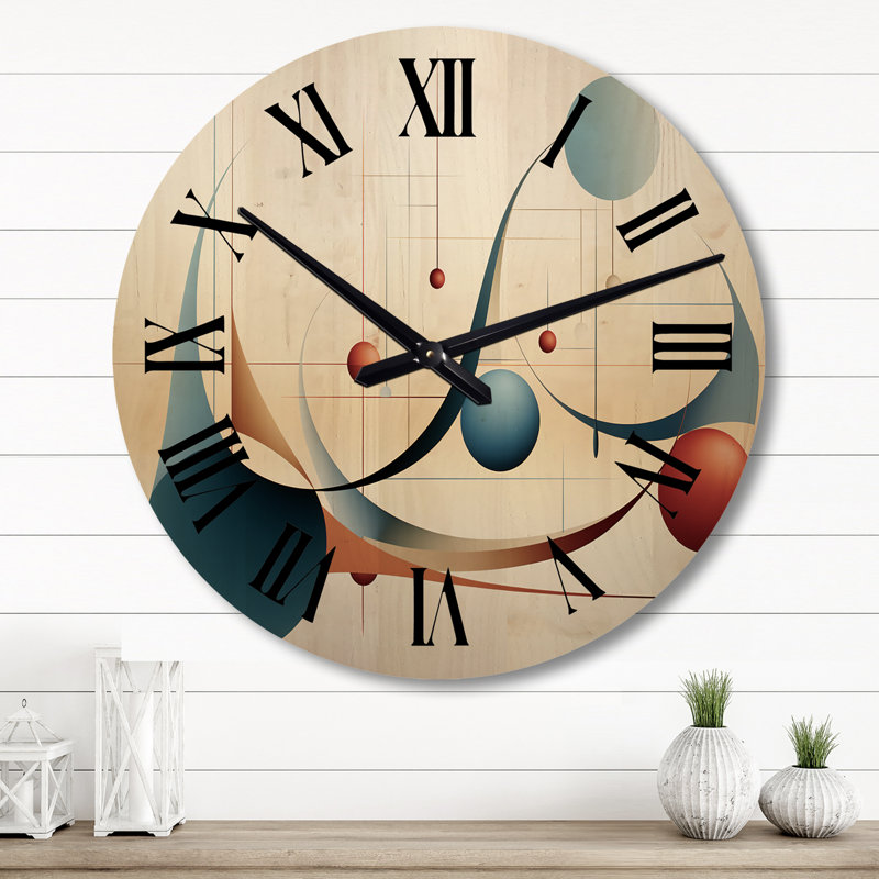 Horloge murale Tender Awakeningin, Grand