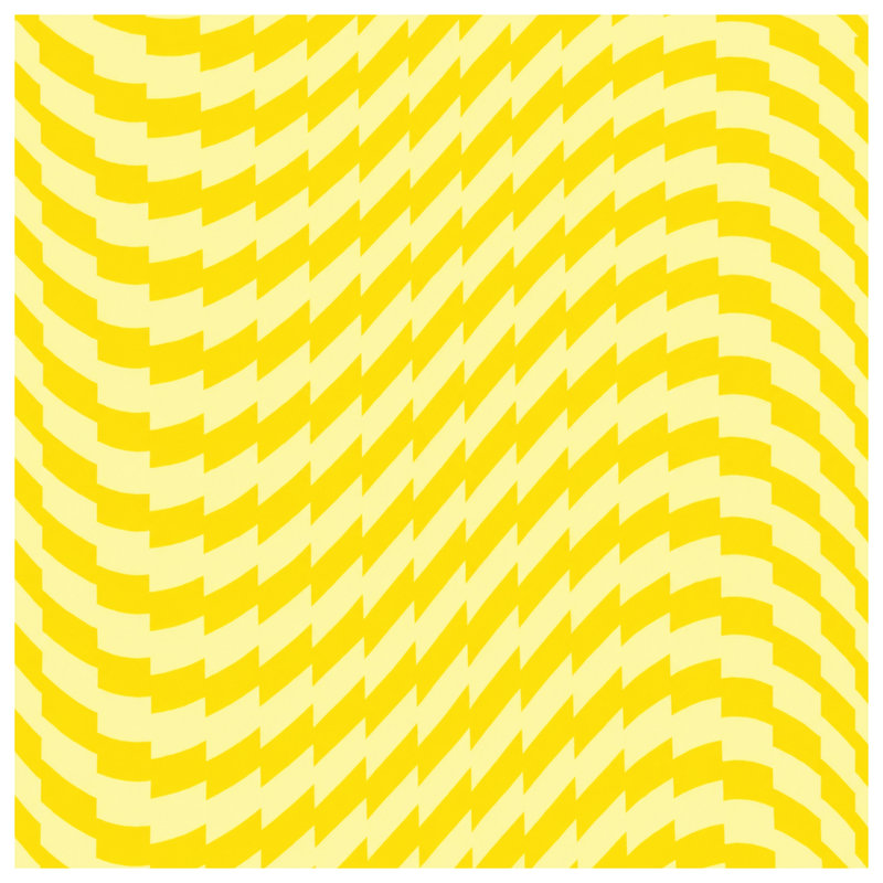Rideaux de douche jaunes à illusion optique extra longs, L 70 po x H 84 po