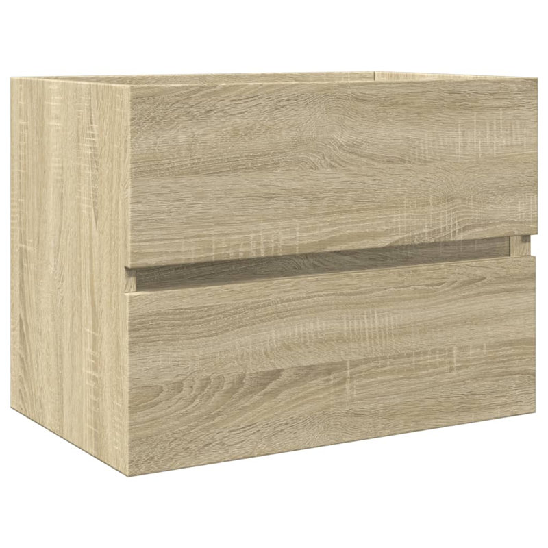 Mahrin 60cm Bathroom Vanity Base Only, Sonoma Oak