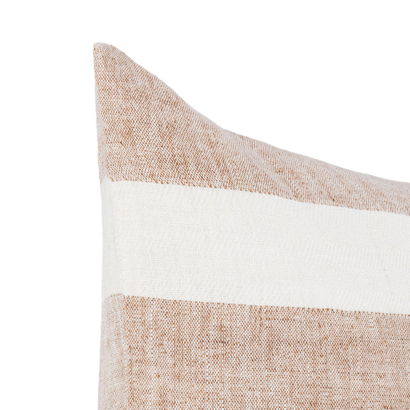 Eleanor Linen Pillow Cover & Insert, Rectangle 14"H x 26"W