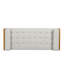 Chaise longue à accoudoirs carrés capitonnés Davidjeremiah-250410552