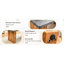 Modern Table With Cement-grey Design And Quality Construction For Your Dining Room Robust Construction, Ideal Home Decor