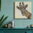 " Patterned Giraffe " Print-30375678