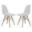 Chaise de salle à manger Dubuque avec base Eiffel en métal et pieds en bois de hêtre-87748718-128769423