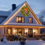 Couronne de Noël illuminée 36/48/60 po avec arc et lumières DEL pour l'intérieur et l'extérieur-1642878478-1642878472