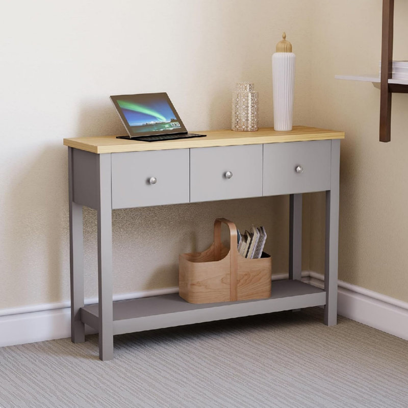 100 cm W Synthetic Laminate Top Console Table