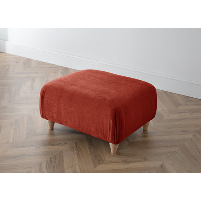 Charlotte-Ann Soft Touch Square Footstool