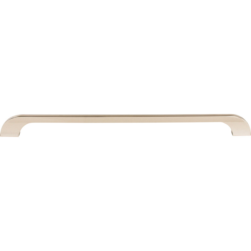 Neo Bar pull, Polished Nickel, 12" Center to Center