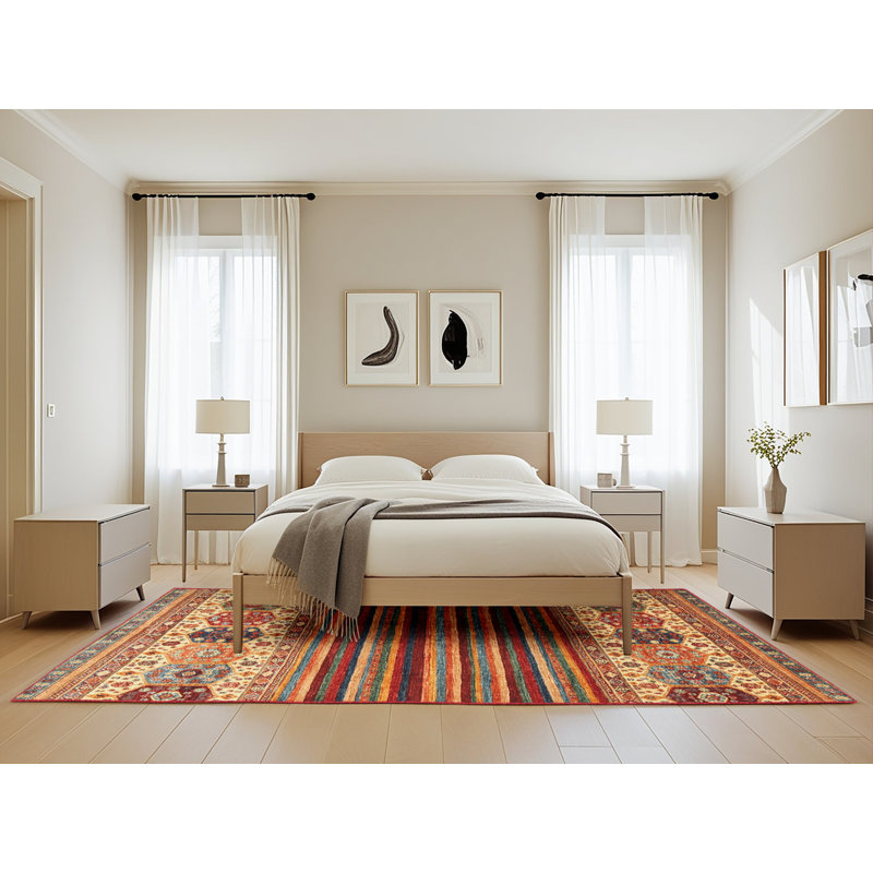 Southwestern Indoor Rug, Rectangle 5' x 8'