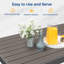 Brandtley Aluminum Patio Dining Table-80584925
