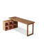 Bureau en bois massif en L Burlywood-670502685-670502753