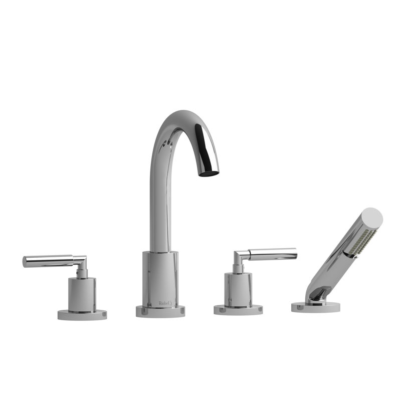 Robinet de baignoire Sylla ™ à 4 trous, Chrome