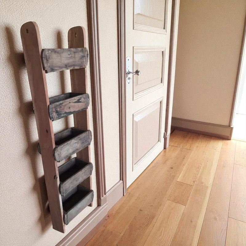Reclaimed Wooden Decorative Ladder