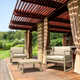 Kalani 2 - Person Patio Conversation Sets with Sunbrella® Cushions