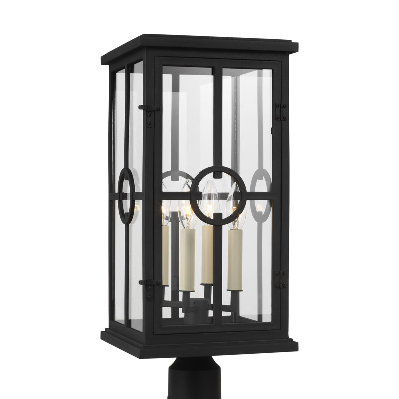 Tête de lanterne d’extérieur 4 lumières Carrasquillo