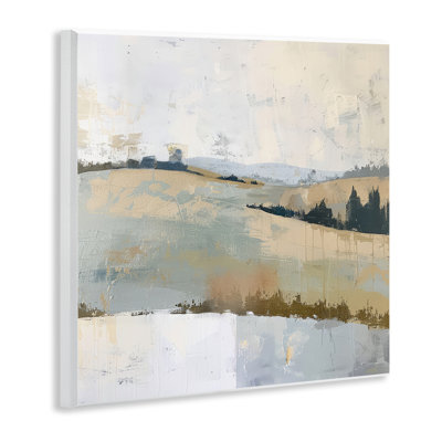 Art abstrait sur plaque inclinée à flanc de coteau, conception par Elara Yasna