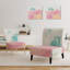 Fauteuil de chambre rembourré Pink Dream