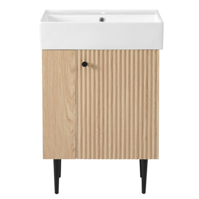 21.6" Wooden bathroom vanity