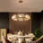 Mona 8 - Light Wagon Wheel Chandelier