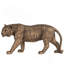 Élégant décor de statue de tigre exotique pour un accent élégant