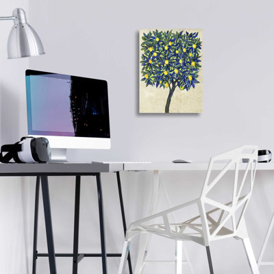 «Lemon Tree Composition II» par Tim O'Toole, art mural en verre acrylique