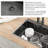 30 Inch Drop-In Single Bowl Kitchen Sink-125024958